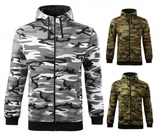 Mikina CAMO ZIPPER C20 - dámská